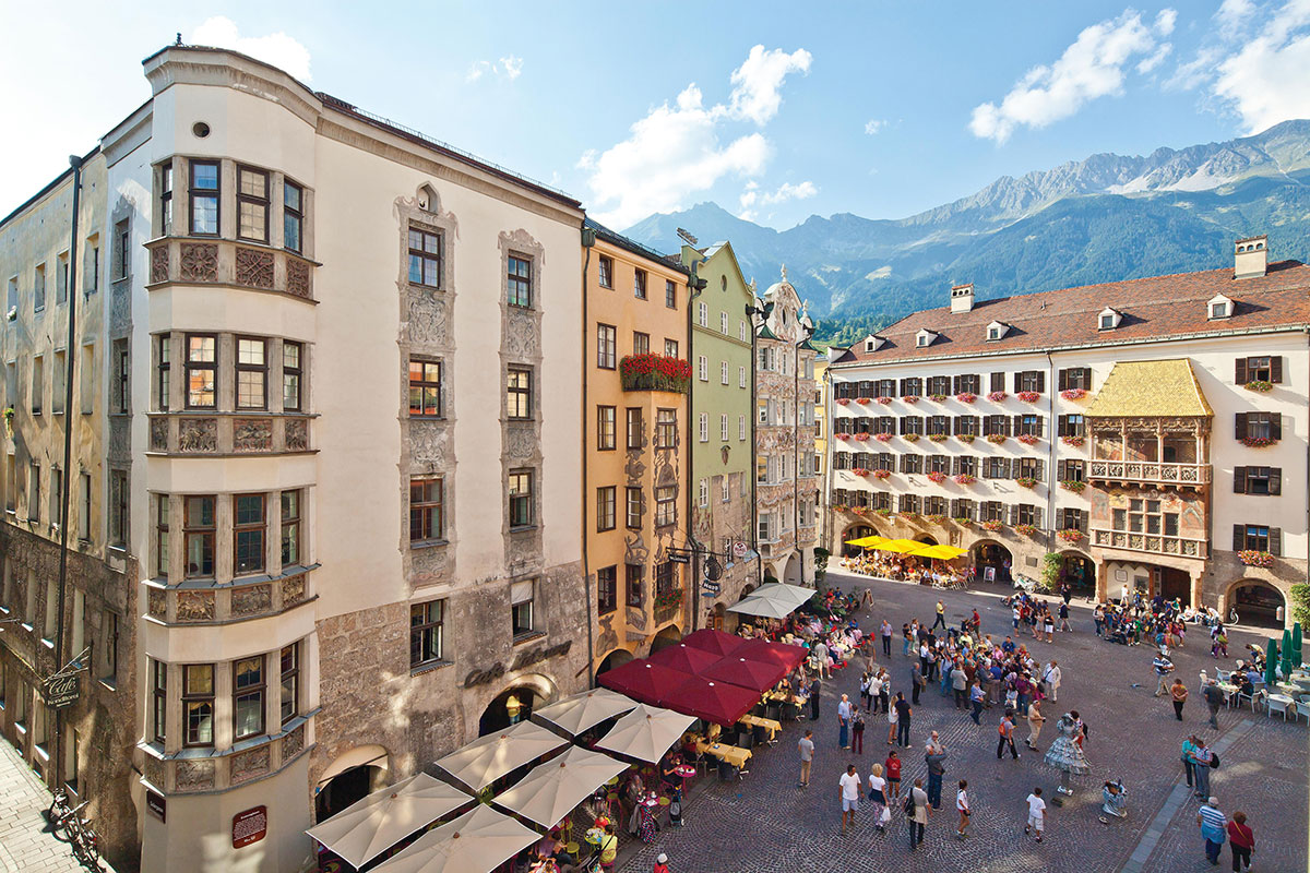 Innsbruck Altstadt und "Goldenes Dachl"