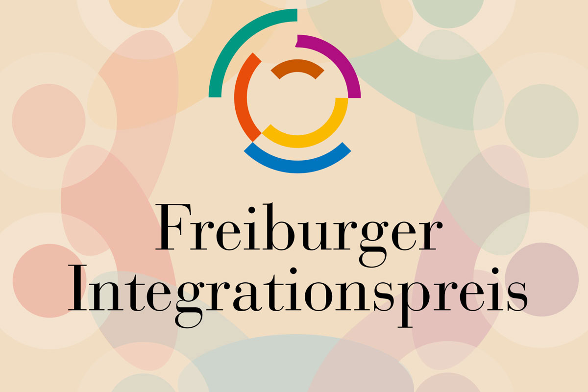 Schriftzug Freiburger Integrationspreis 2022