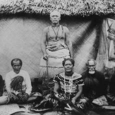 König Maatafa von Samoa, o. J., Koloniales Bildarchiv, Universitätsbibliothek Frankfurt/Main