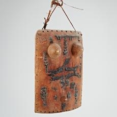 Brustschild, Makonde, Ostafrika, Slg. Sauer, Inventarnummer I/0137, Foto: Axel Killian