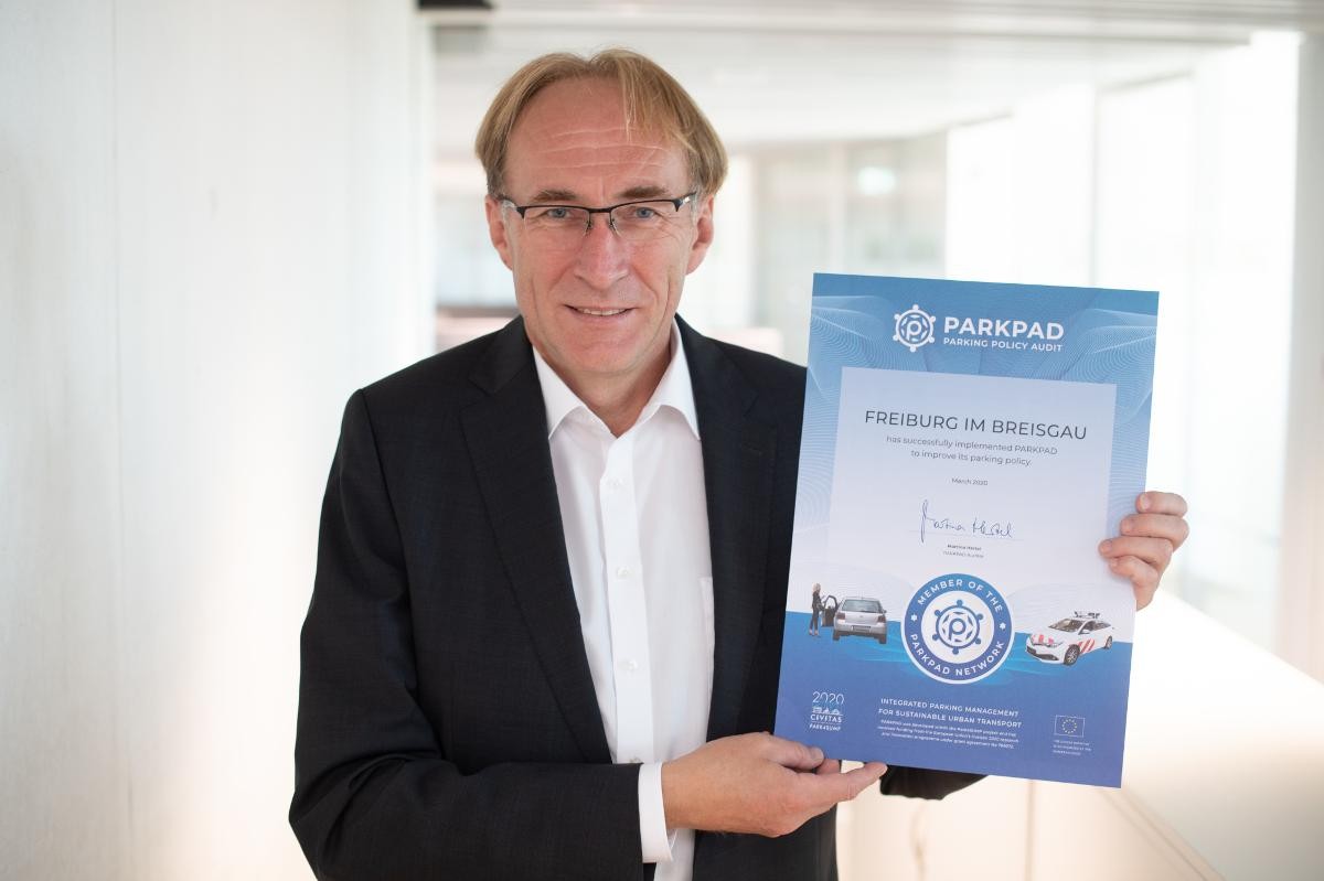 BM Haag präsentiert das ParkPAD-Zertifikat