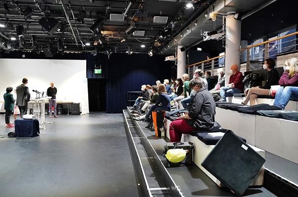 Podium, Werkraum im Stadttheater (Foto: Helge Birke)