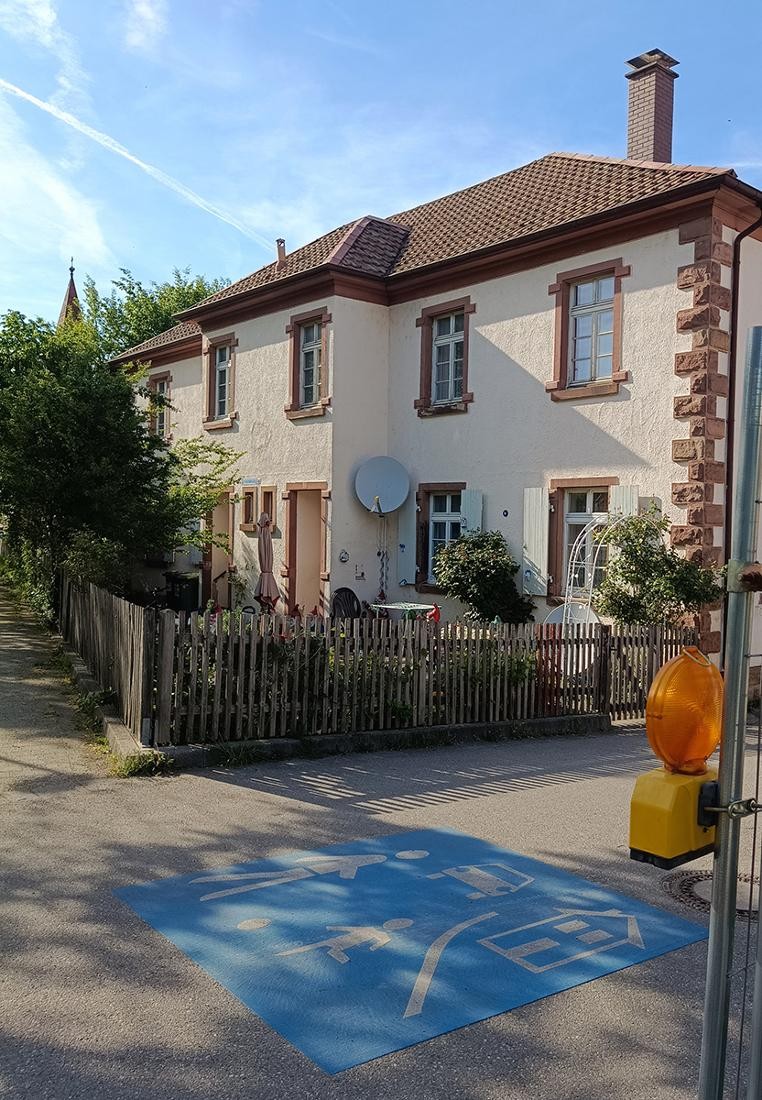 "Knopfhäusle" in der gleichnamigen Siedlung