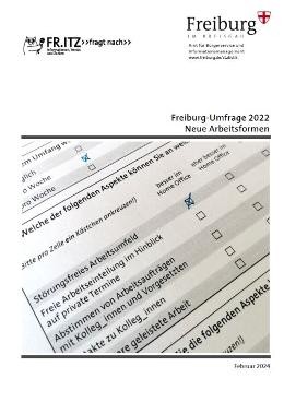 Freiburg-Umfrage 2022 Neue Arbeitsformen Freiburg-Umfrage 2022 Neue Arbeitsformen