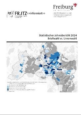 Statistischer Jahresbericht 2024 - Briefwahl vs. Urnenwahl