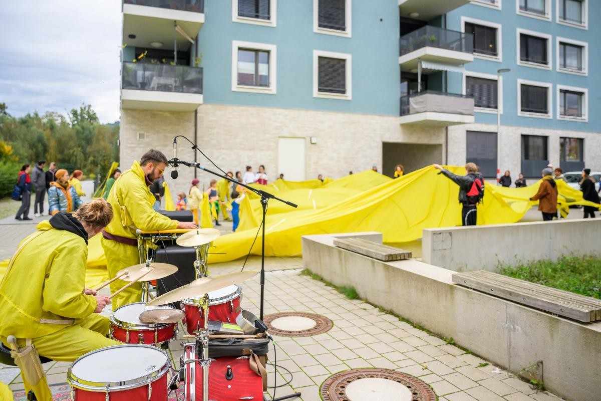 Luftaufnahme Quartier Gutleutmatten, FreiGis Luftaufnahme Quartier Gutleutmatten, FreiGis