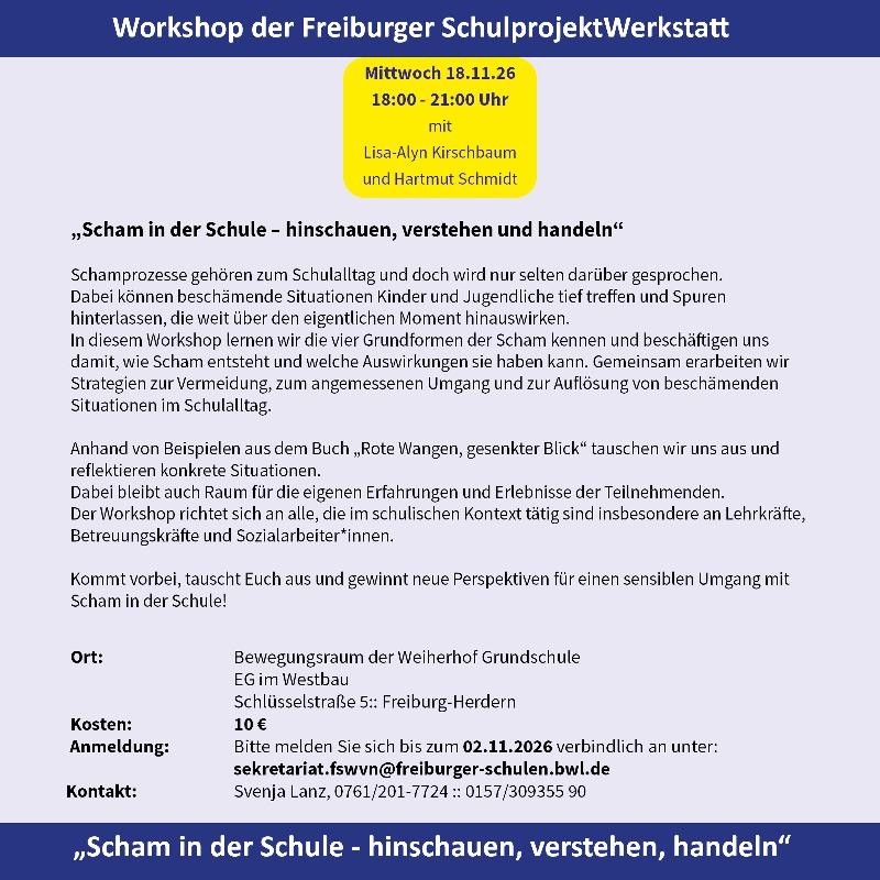 Workshop im November