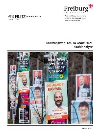 Landtagswahl 2021 - Wahlanalyse