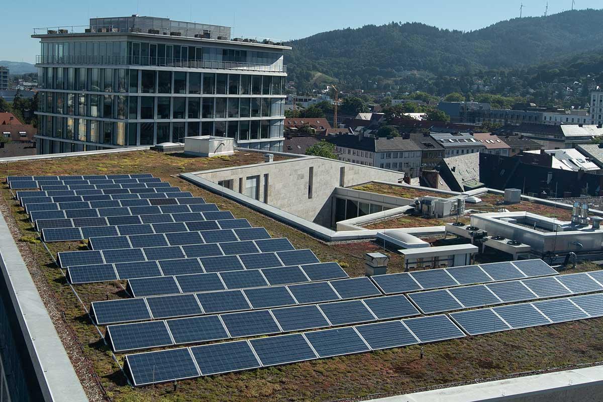 PV-Anlage auf Flachdach