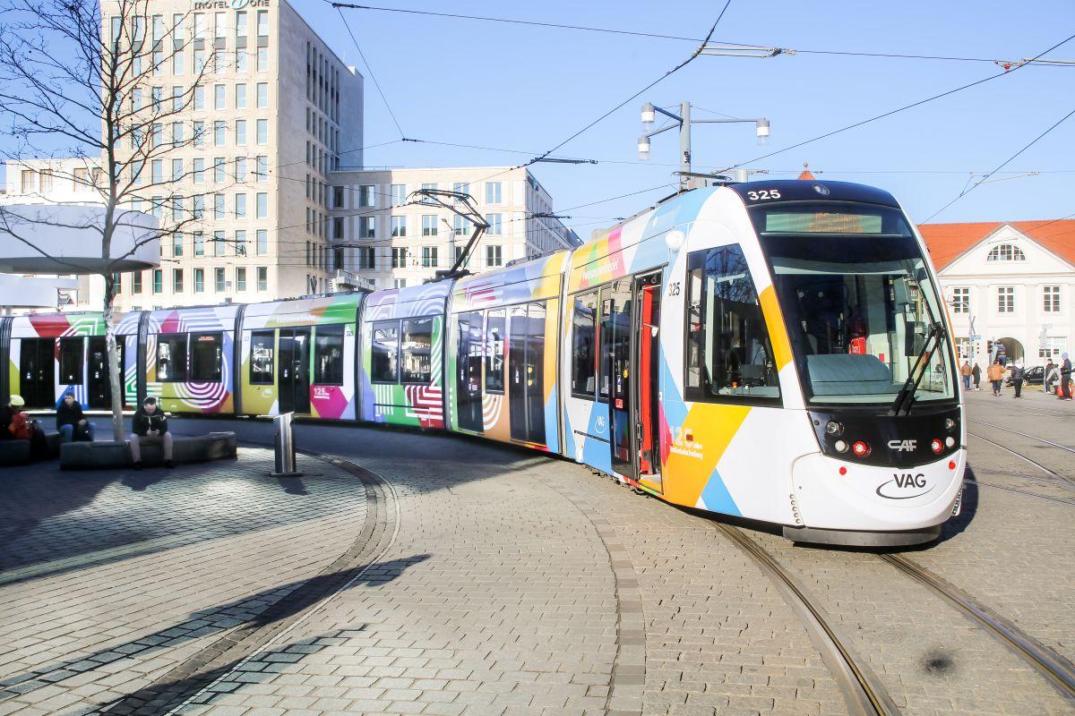 Die Jubiläumsbahn der VAG