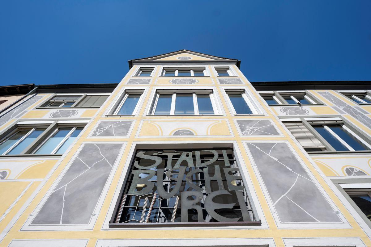 Fassade der Stadtbibliothek
