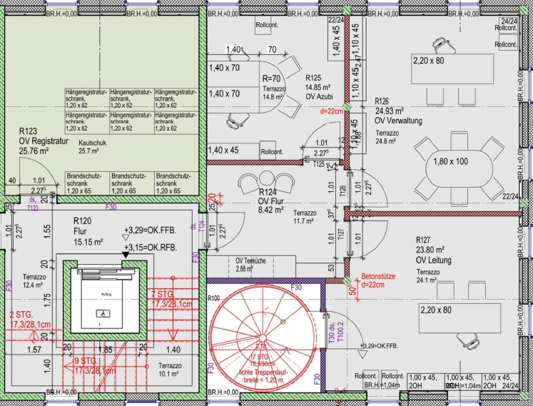 Ansicht Verwaltung OG Rathaus Bild OV Lehen