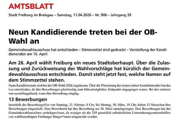 Barrierefreies Amtsblatt