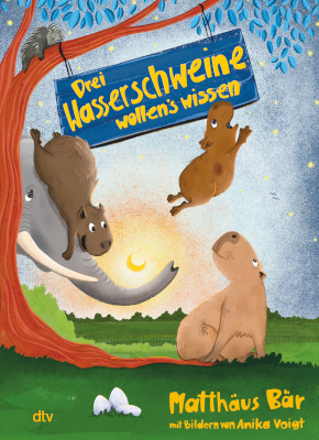 Drei Wasserschweine wollen' wissen