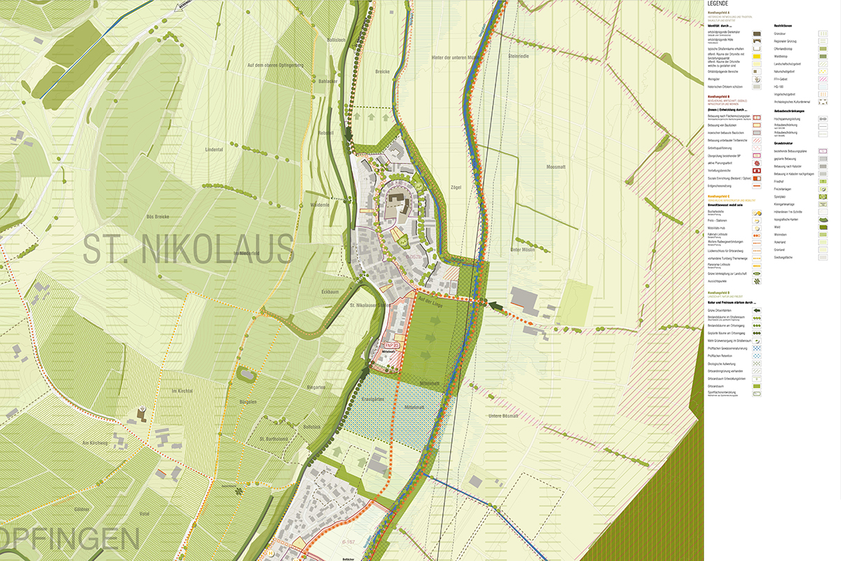Planzeichnung St. Nikolaus