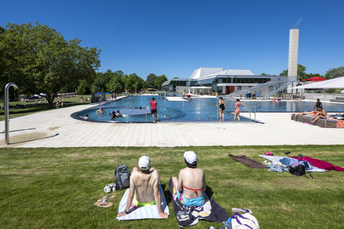 Westbad mit wenigen Besuchenden im Mai 2026