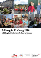 Deckblatt des zweiten Freiburger Bildungsbericht 2010