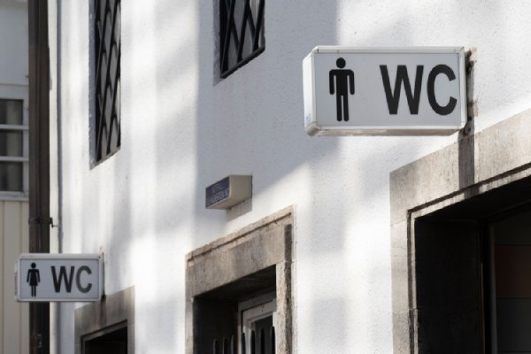 Eingangsbereich WC
