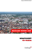 Titelblatt "Gesamtkonzept Wohnen"