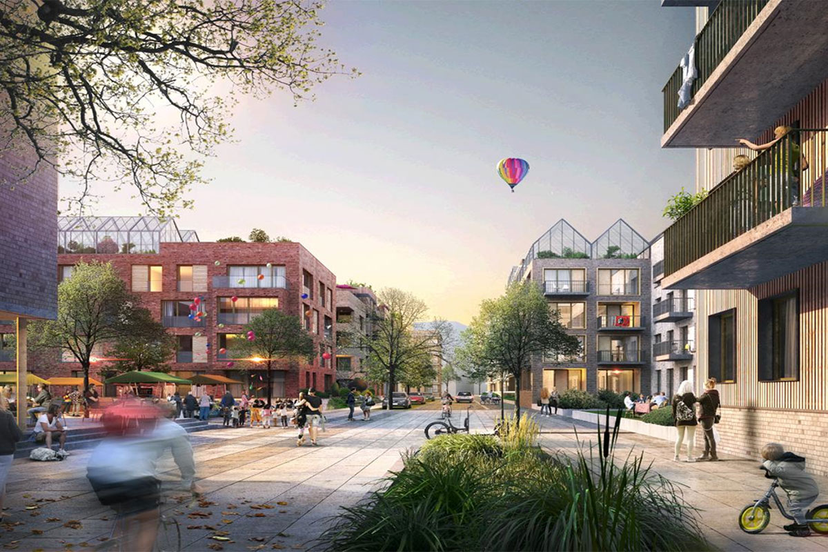 Visualisierung Quartier Kleineschholz