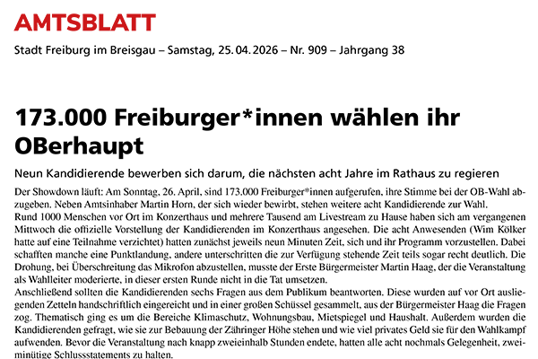 Barrierefreies Amtsblatt