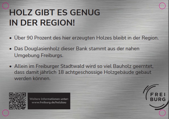 Holz gibt es genug in der Region!