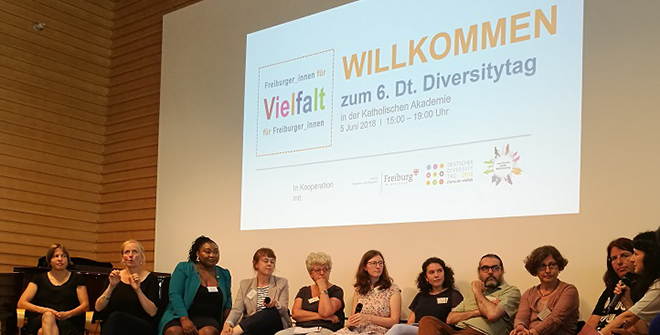 Podiumsdiskussion zum 6. Deutschen Diversitytag