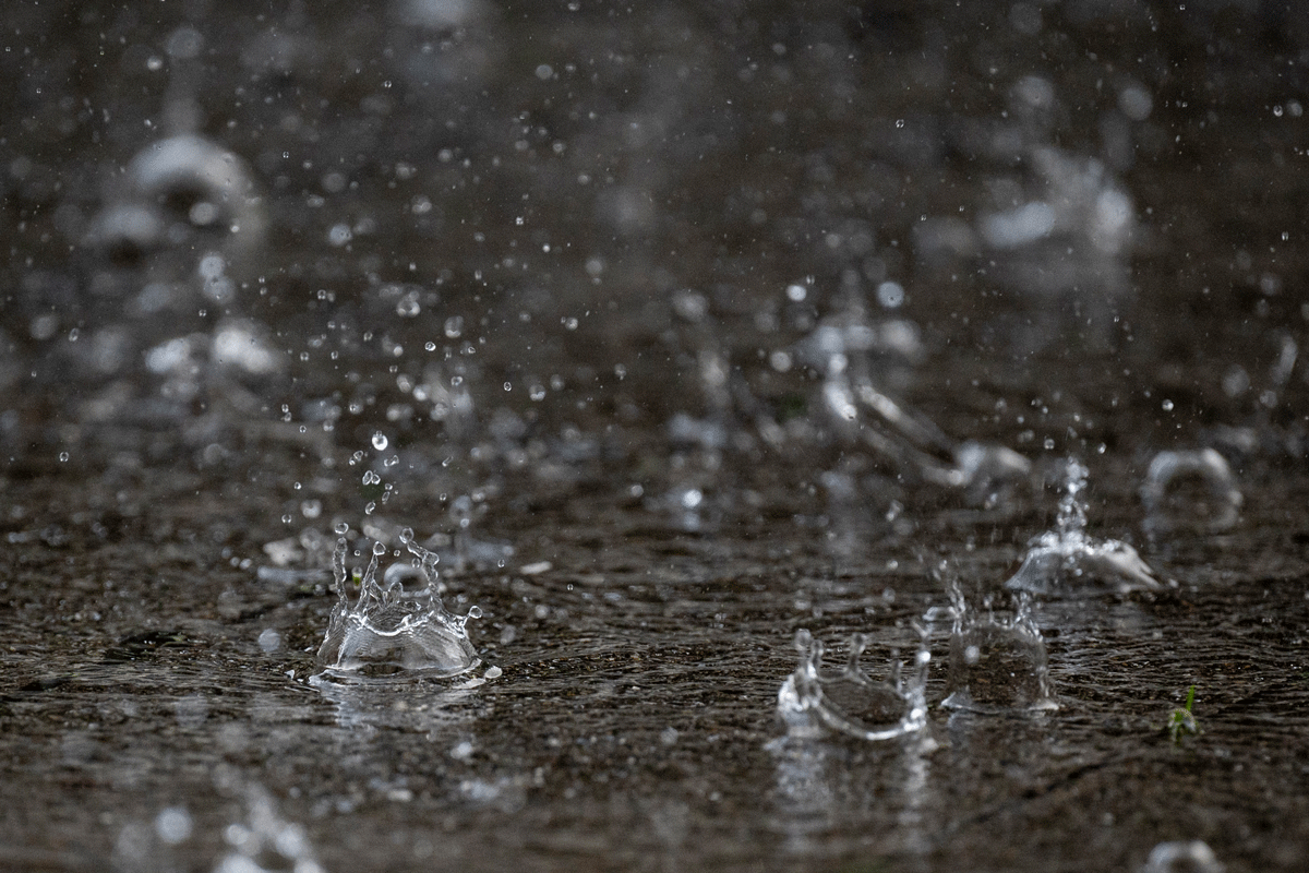 Regentropfen