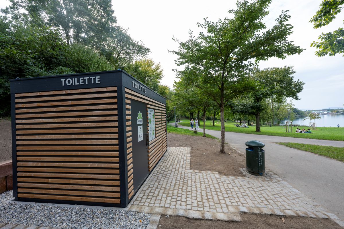 Toilette am Seepark