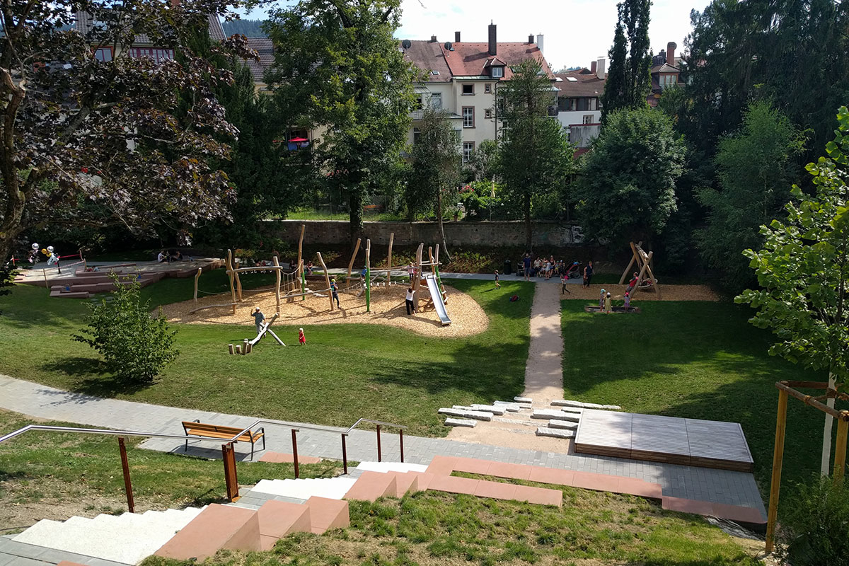 Kinderspielplatz am Pulverturm -Wallstraße-