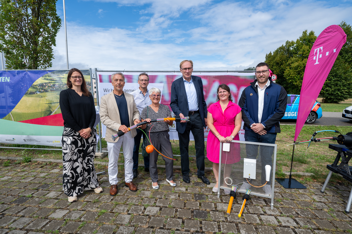 Spatenstich Lückenschlussprogramm Ebnet