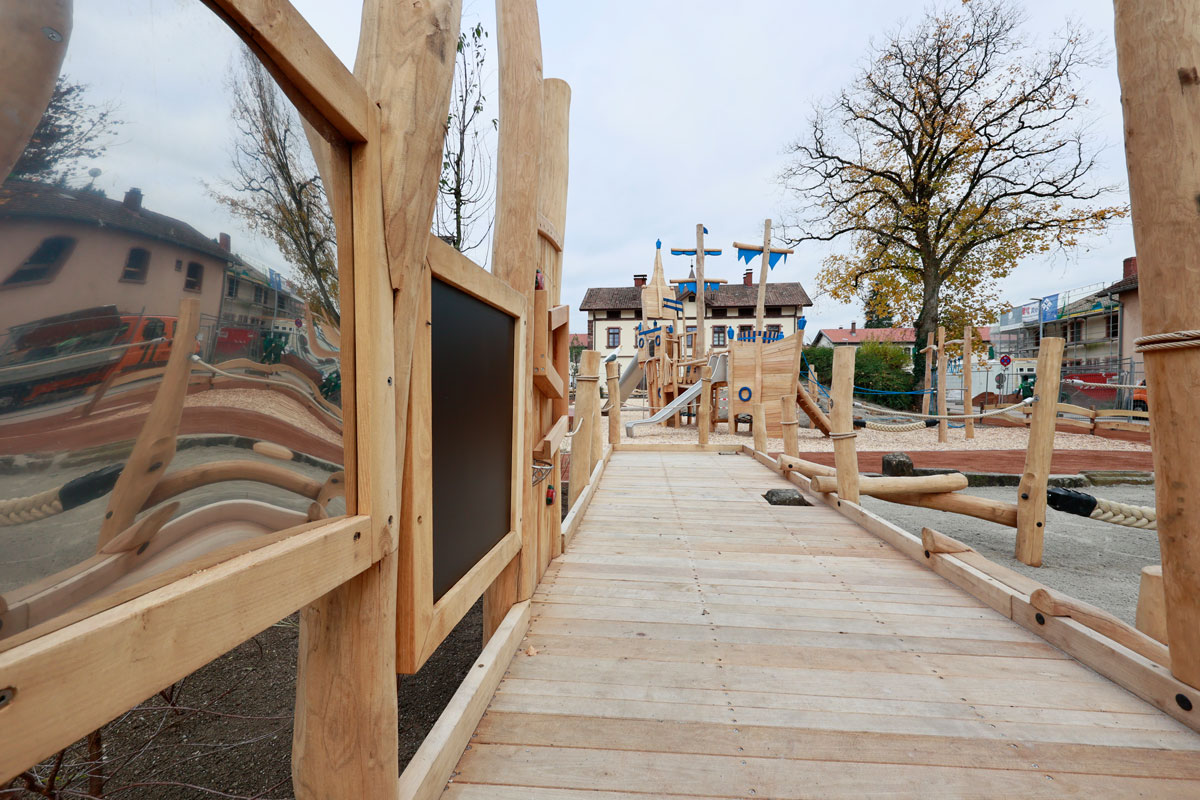 Kinderspielplatz in der Knopfhäusle Siedlung