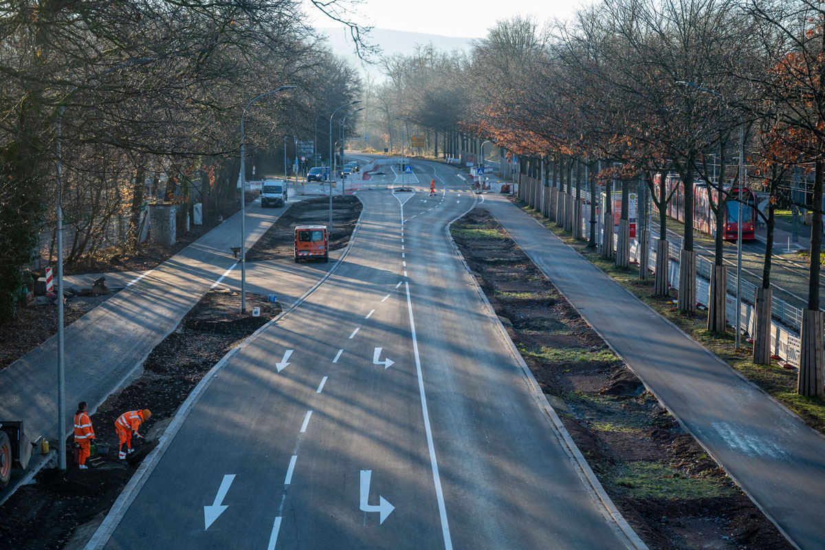 Sanierte Elsässer Straße