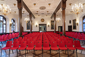 Historisches Kaufhaus, bestuhlter Saal