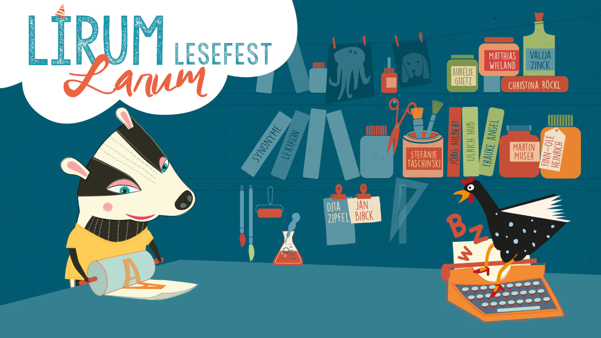 Lirum Larum Lesefest vom 6. bis 13. Oktober 2019