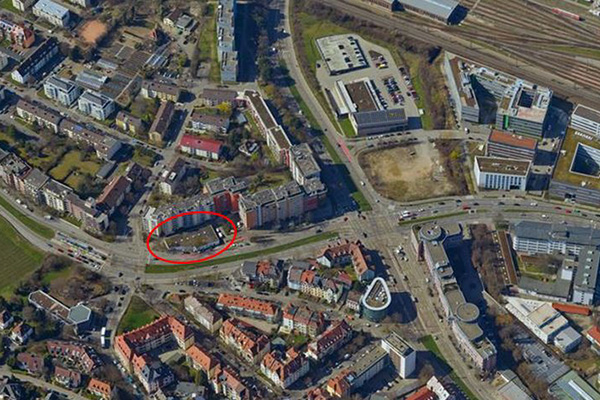 Luftbild Merzhauser Straße