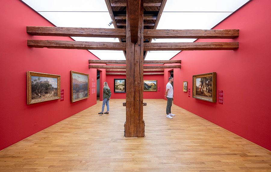 Ende in Sicht: Die Arbeiten im Augustinermuseum kommen gut voran. Das Dachgeschoss ist schon wieder eröffnet, Ende 2025 soll alles fertig sein – nach mehr als 20 Jahren Bauzeit.