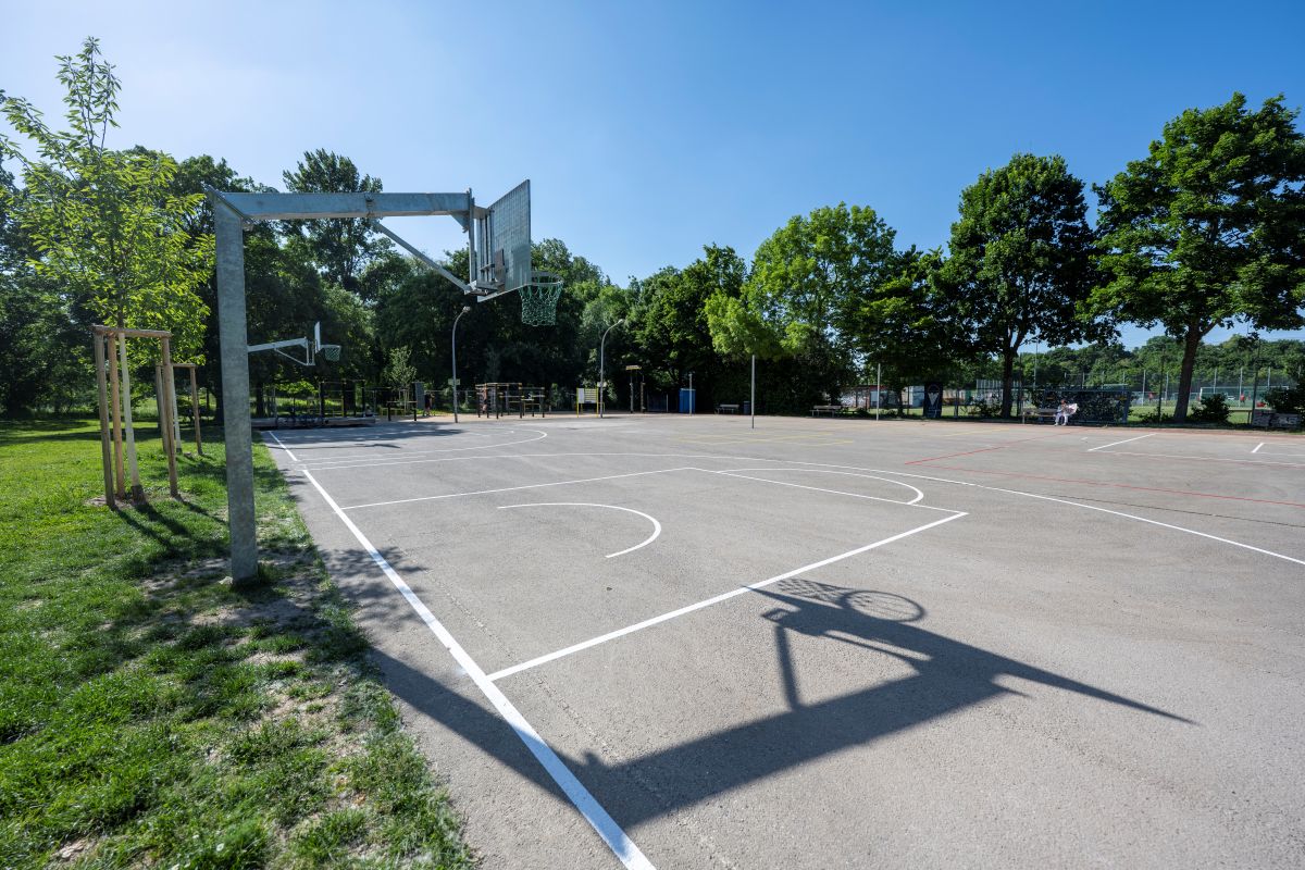 Basketball-Anlage