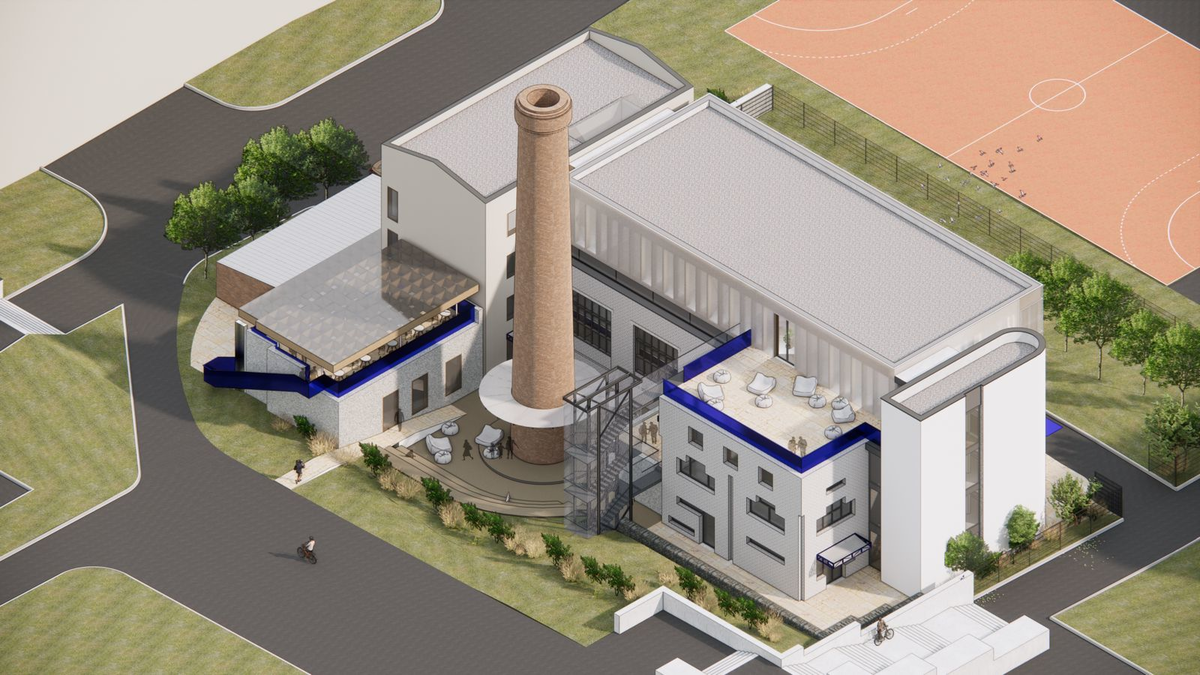 Visualisierung des neuen Traumazentrums