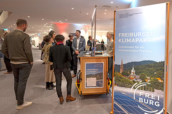 Infostand beim städtischen Neujahrsempfang 2025
