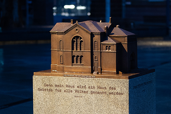 Modell der Alten Synagoge
