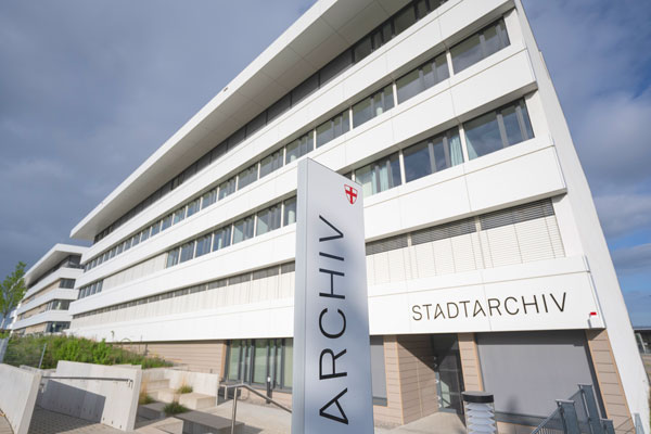 Das Freiburger Stadtarchiv von außen