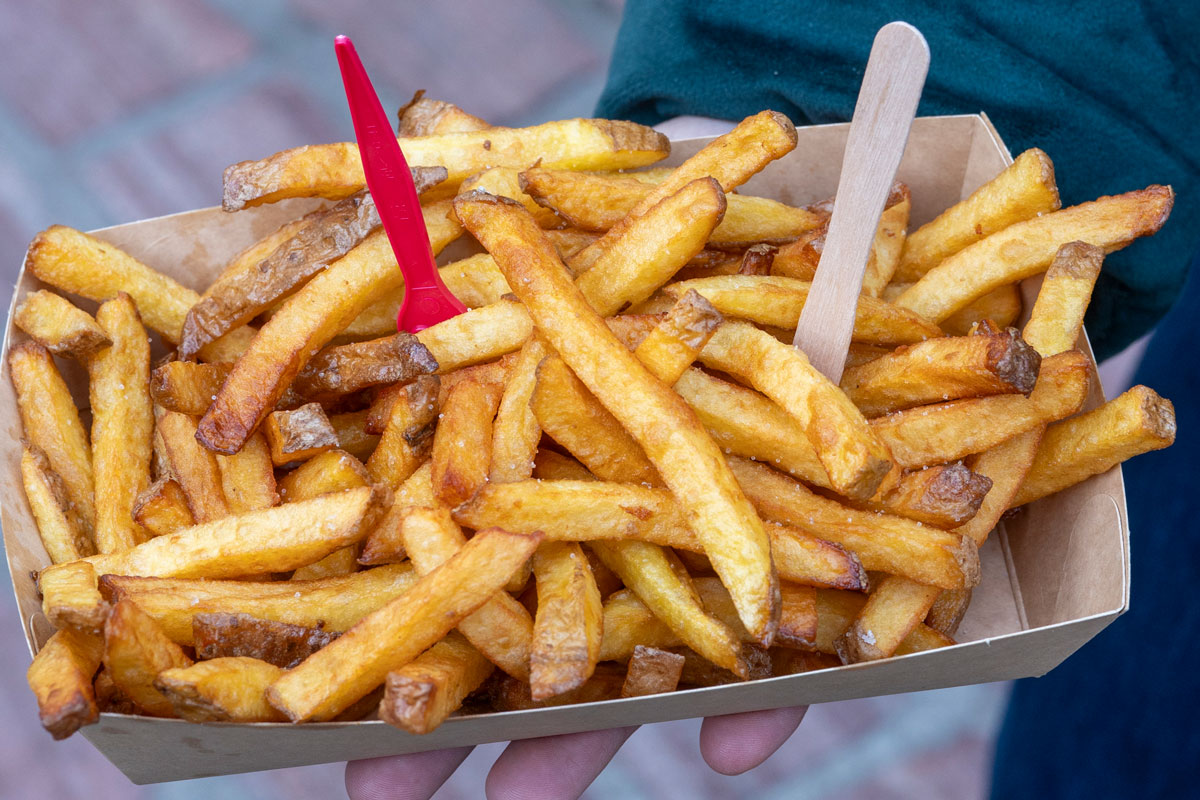 Pommes in der Schale