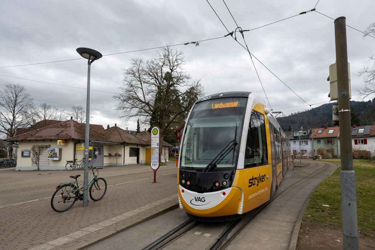 Straßenbahnhaltestelle Laßbergstraße