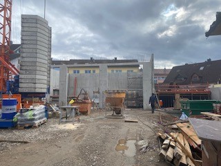 Neubau Rathaus und Feuerwehr - Februar 2025