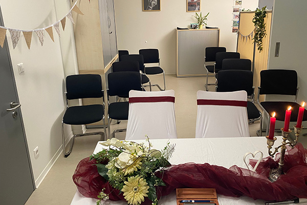 Heiraten im Trauzimmer in Lehen