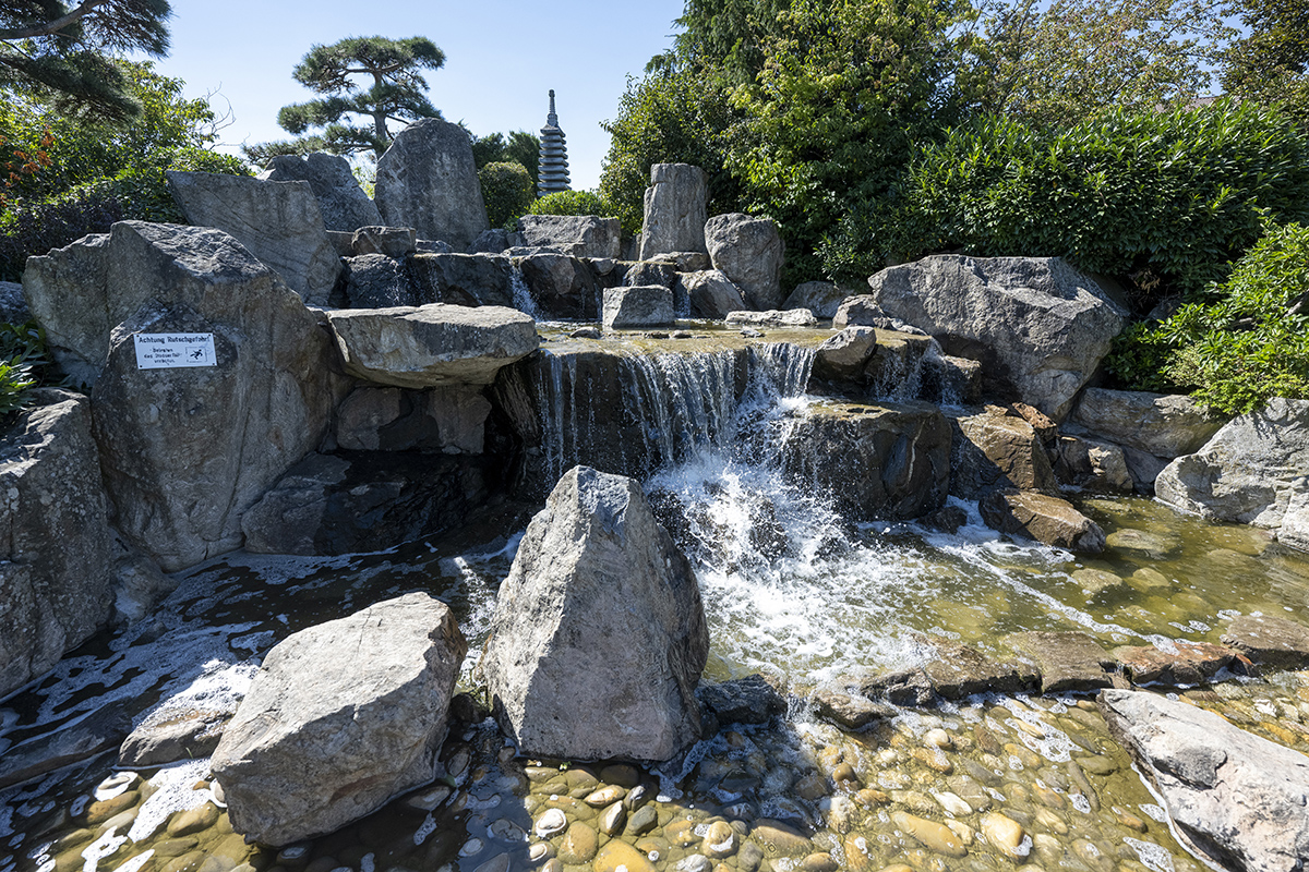 Kleiner Wasserfall