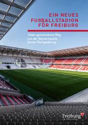 Broschüre: Ein neues Fußballstadion für Freiburg