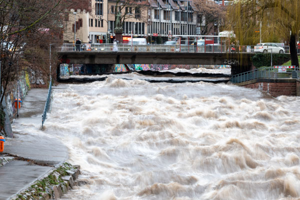 Hochwasser der Dreisam