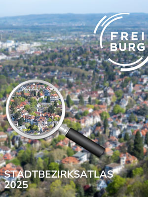 Luftbild von Freiburg
